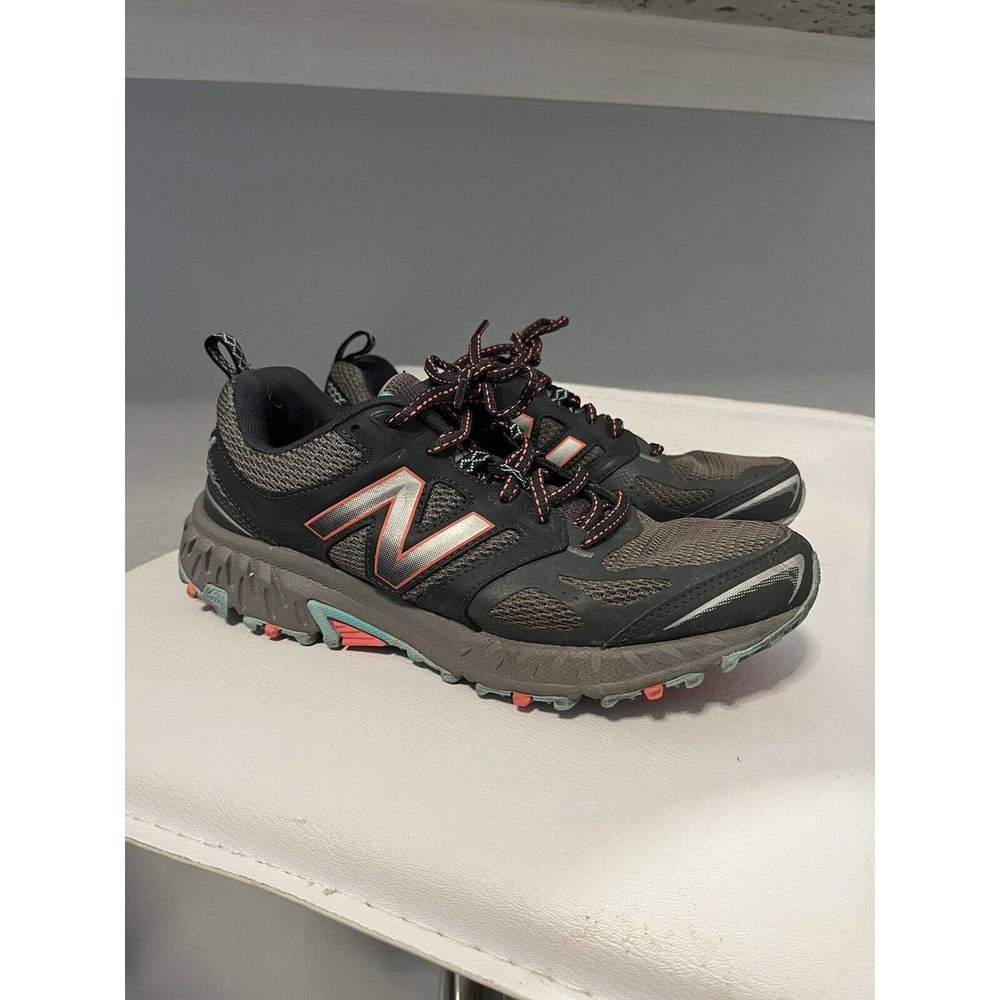 New Balance 412 V3 Trail Running Shoes Womens TECH Ride Gray All Terrain SZ 8